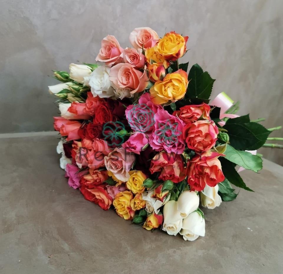 Букет цветов из: Розы в Троицке