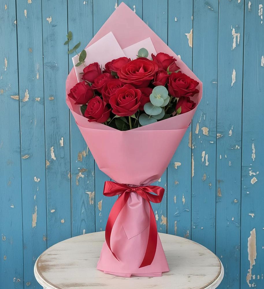 Букет цветов из: Розы в Троицке