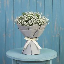 Букет цветов из:  Гипсофила в Троицке