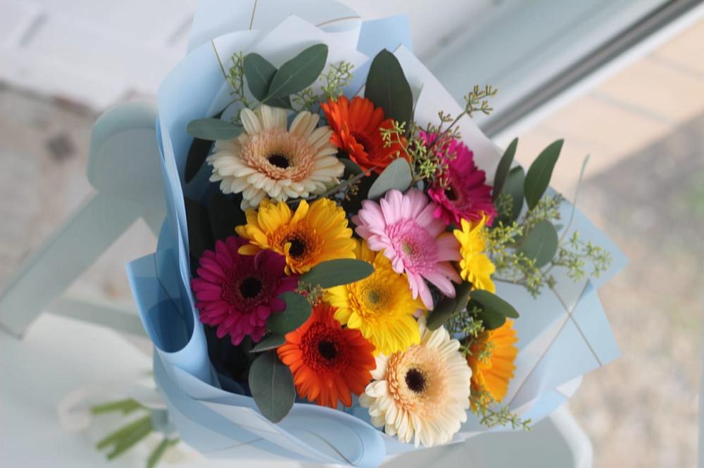 Букет цветов из: Герберы в Троицке