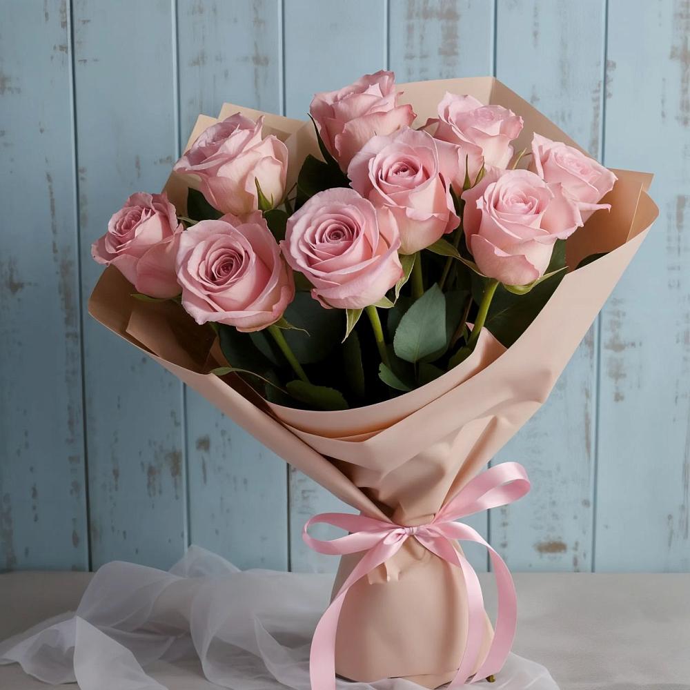 Букет цветов из: Розы в Троицке