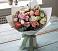 Букет цветов из: Розы, Лизиантусы и Гвоздики в Троицке