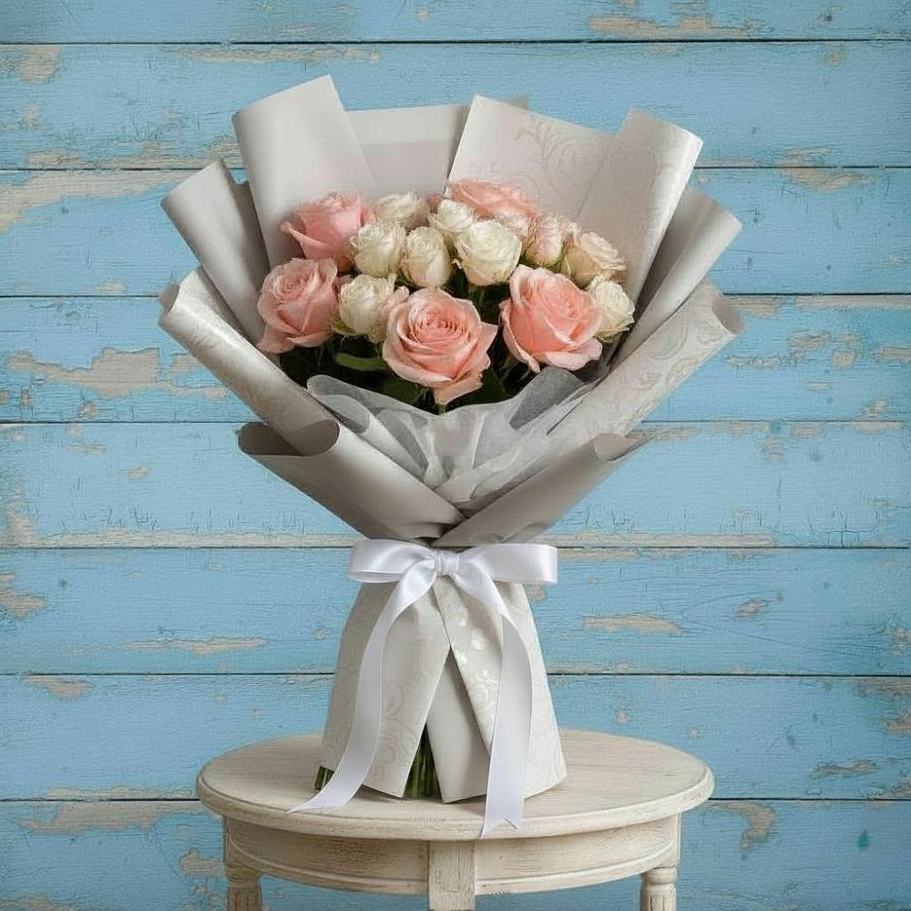 Букет цветов из: Розы в Троицке