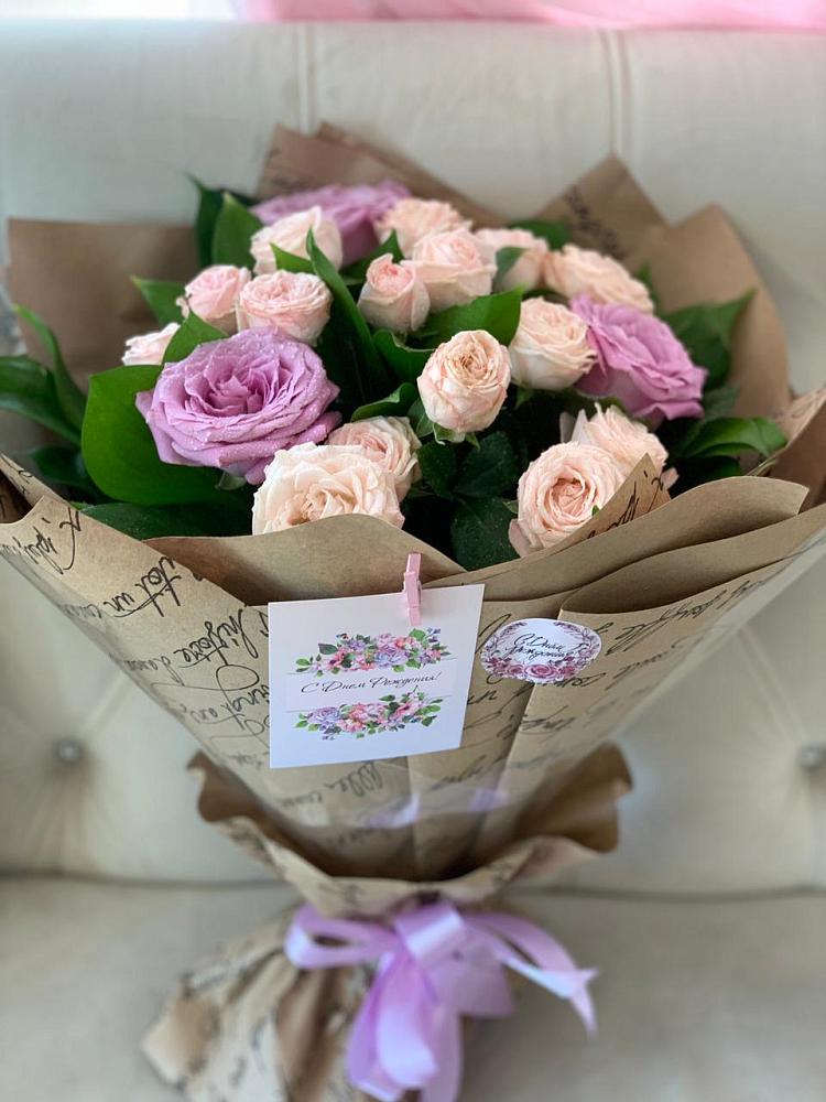 Букет цветов из: Розы в Троицке