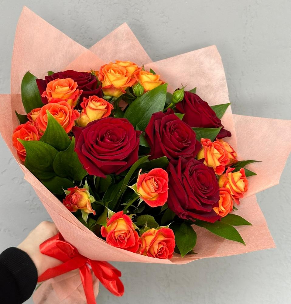 Букет Любовь и восторг в Троицке