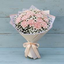 Букет цветов из:  Гвоздики в Троицке