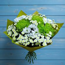 Букет цветов из:  Хризантемы #REPLACE_PRED# Троицке