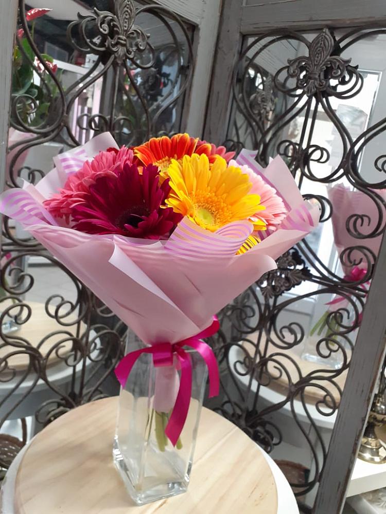 Букет цветов из: Герберы в Троицке