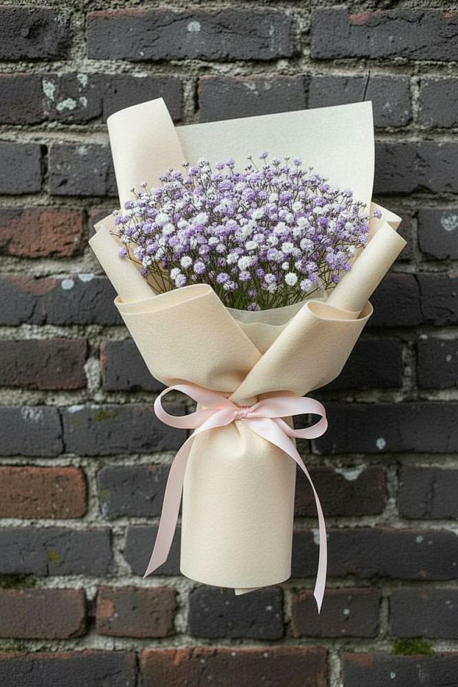 Букет цветов из: Гипсофила в Троицке