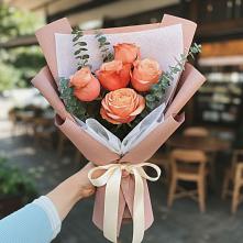 Букет цветов из:  Розы в Троицке