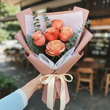 Букет цветов из:  Розы в Троицке