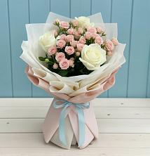 Букет цветов из:  Розы в Троицке