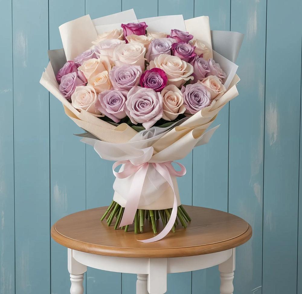 Букет цветов из: Розы в Троицке