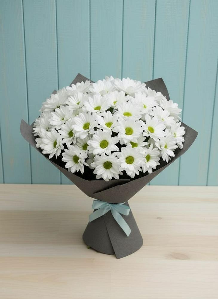 Букет цветов из: Хризантемы в Троицке