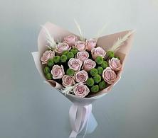Букет цветов из:  Розы и Хризантемы в Троицке