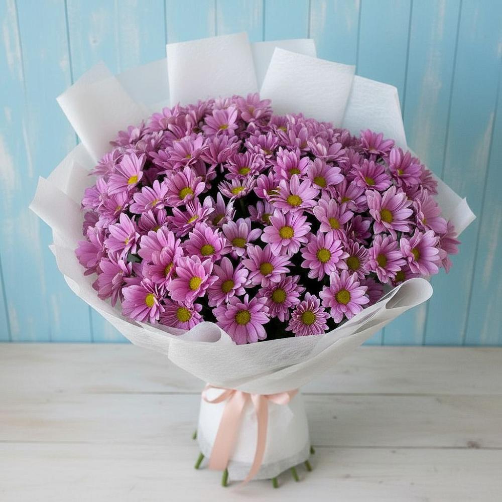 Букет цветов из: Хризантемы в Троицке