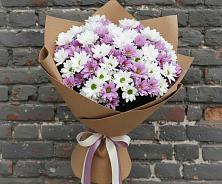 Букет цветов из:  Хризантемы в Троицке