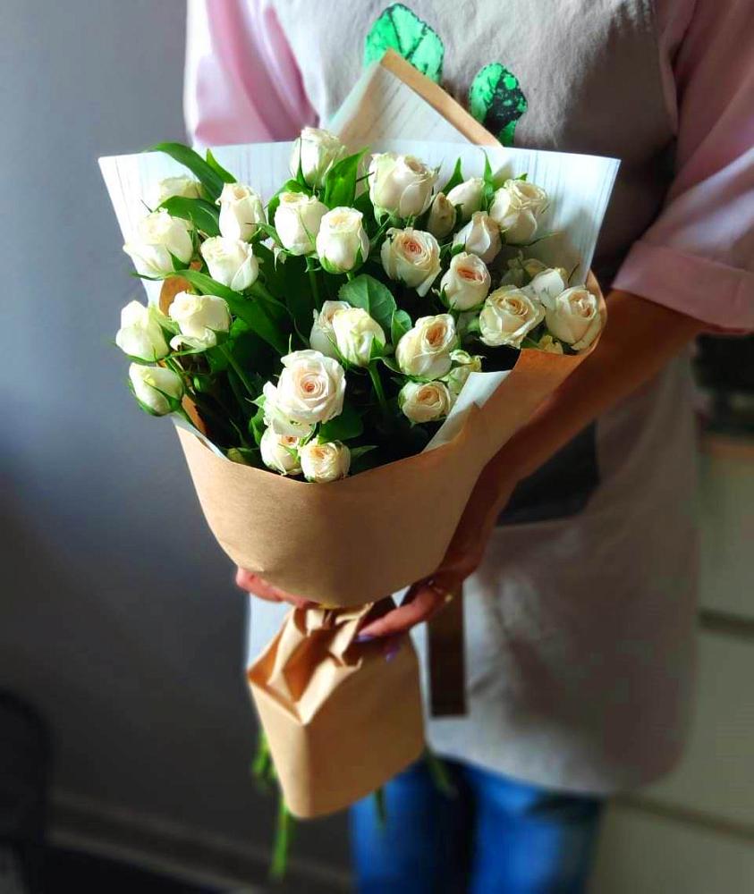 Букет цветов из: Розы в Троицке