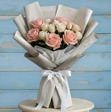 Букет цветов из:  Розы #REPLACE_PRED# Троицке
