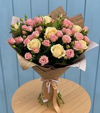 Букет цветов из:  Розы в Троицке