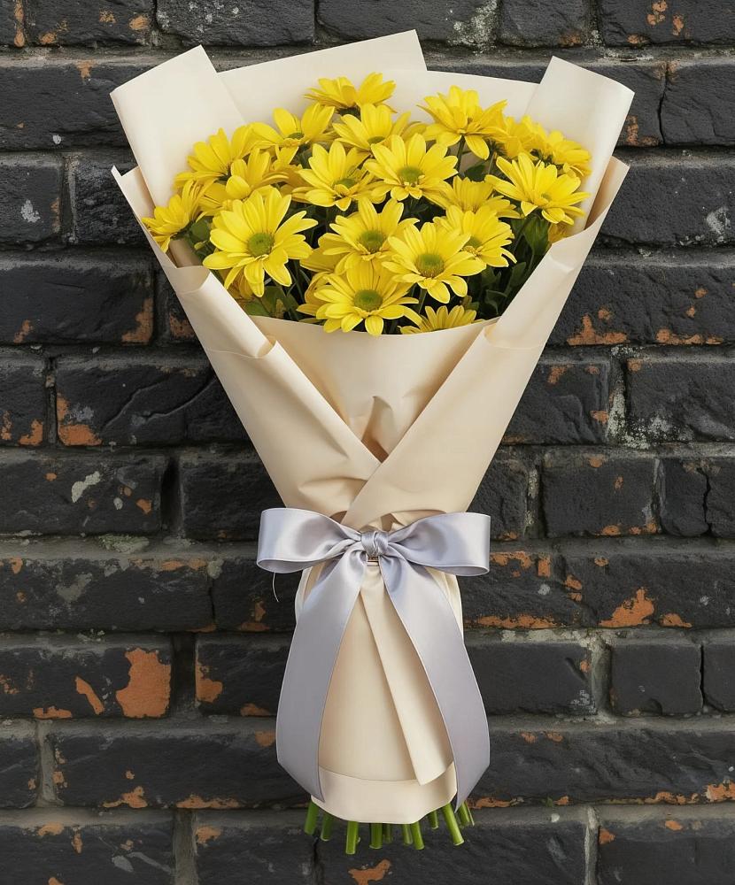 Букет цветов из: Хризантемы в Троицке