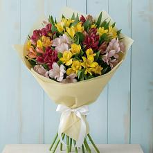 Букет цветов из:  Альстромерии в Троицке