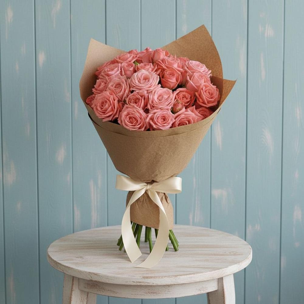 Букет цветов из: Розы в Троицке