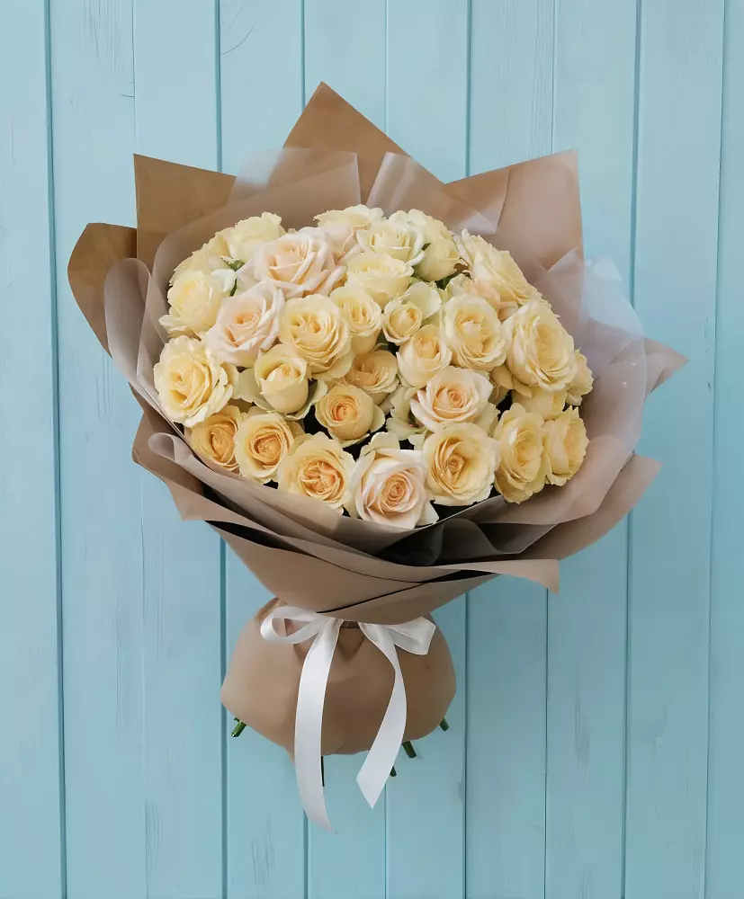 Букет Кремовое облако в Троицке