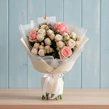 Букет цветов из:  Розы в Троицке