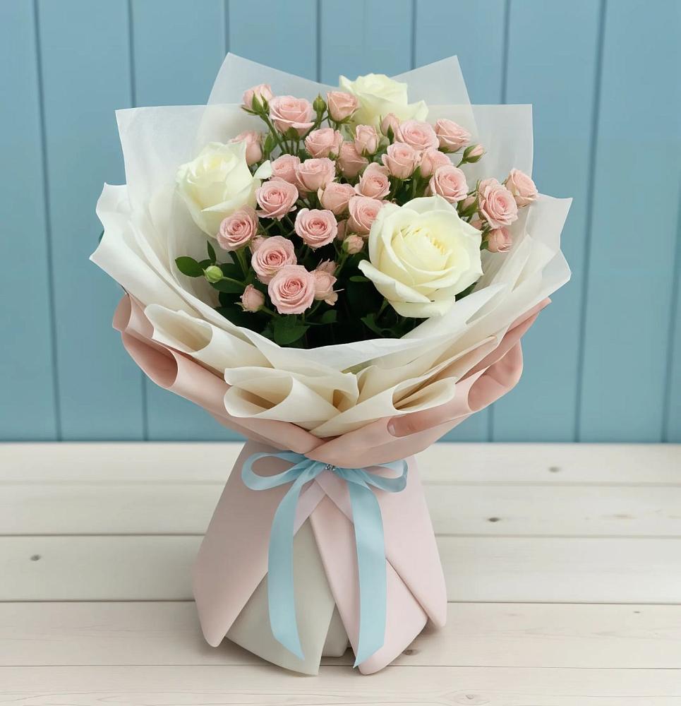 Букет цветов из: Розы в Троицке