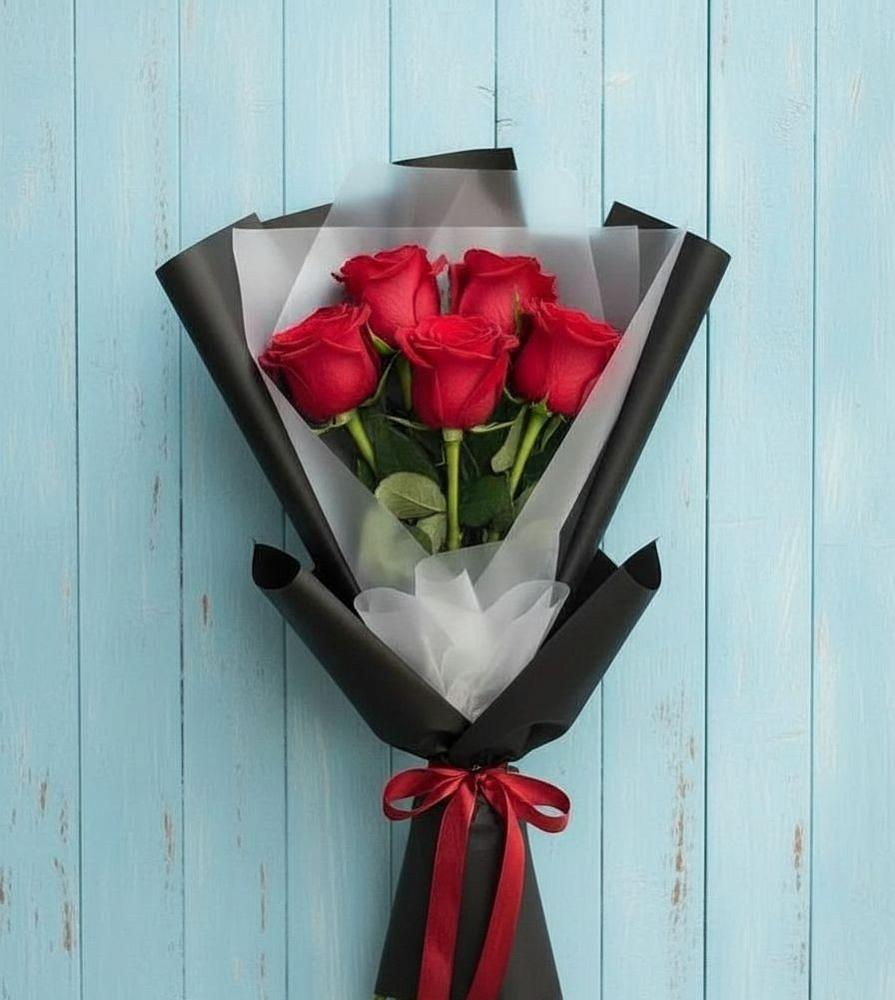 Букет цветов из: Розы в Троицке