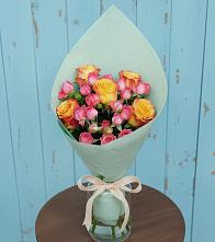 Букет цветов из:  Розы в Троицке