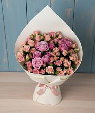 Букет цветов из:  Розы в Троицке